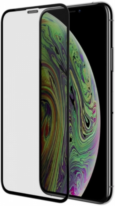 Apple iPhone 11 Pro Max Seramik Tam Kaplayan Mat Ekran Koruyucu - Siyah