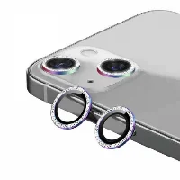 Apple iPhone 11 Taşlı Kamera Lens Koruyucu CL-06 - Renkli