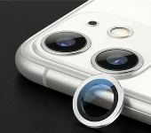 Apple iPhone 12 (6.1) Kamera Lens Koruyucu CL-02 - Beyaz