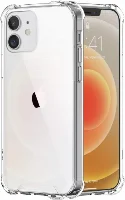 Apple iPhone 12 (6.1) Kılıf Köşe Korumalı Airbag Şeffaf Silikon Anti-Shock