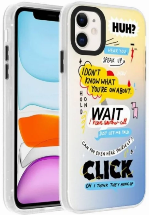 Apple iPhone 12 (6.1) Kılıf Desenli Zore Dragon Sert Kapak - Have