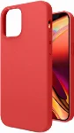 Apple iPhone 12 (6.1) Kılıf İçi Kadife Mat Yüzey LSR Serisi Kapak - Kırmızı
