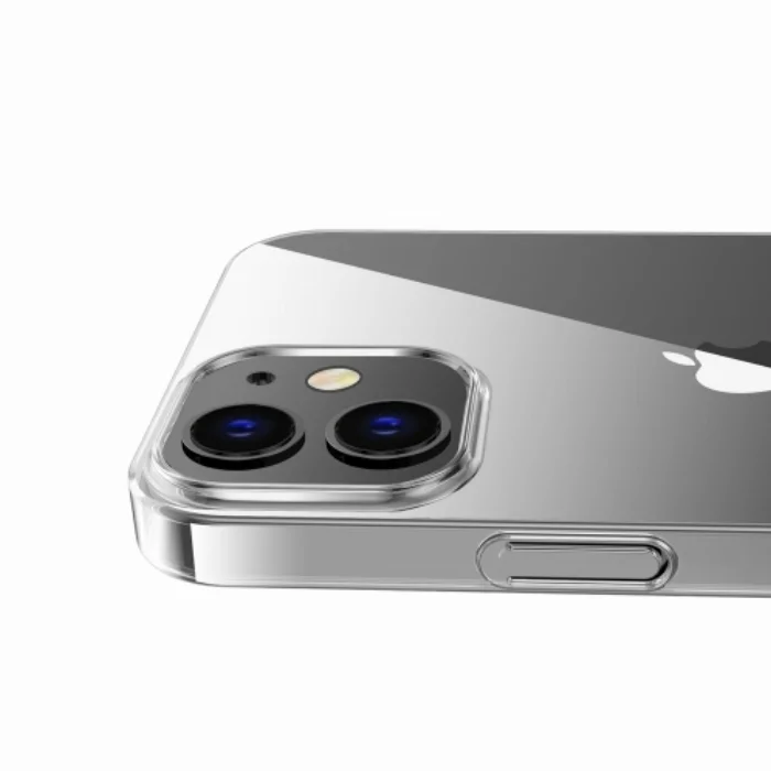 Apple iPhone 12 (6.1) Kılıf Şeffaf Kaliteli Lux Vonn Kapak 
