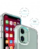 Apple iPhone 12 Mini (5.4) Kılıf Clear Guard Serisi Gard Kapak - Şeffaf