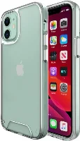 Apple iPhone 12 Mini (5.4) Kılıf Clear Guard Serisi Gard Kapak - Şeffaf