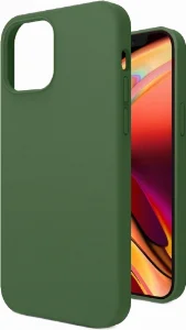 Apple iPhone 12 Mini (5.4) Kılıf İçi Kadife Mat Yüzey LSR Serisi Kapak - Koyu Yeşil