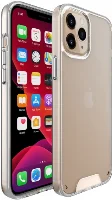 Apple iPhone 12 Pro (6.1) Kılıf Clear Guard Serisi Gard Kapak - Şeffaf