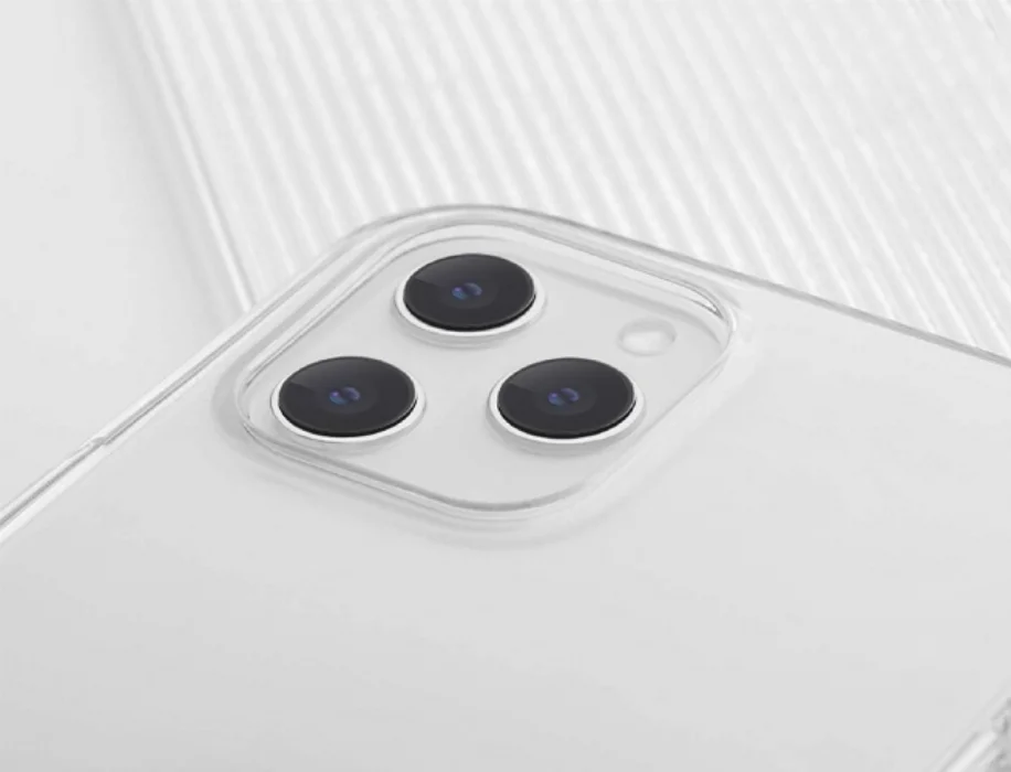 Apple iPhone 12 Pro (6.1) Kılıf Ultra İnce Esnek Süper Silikon 0.3mm - Şeffaf
