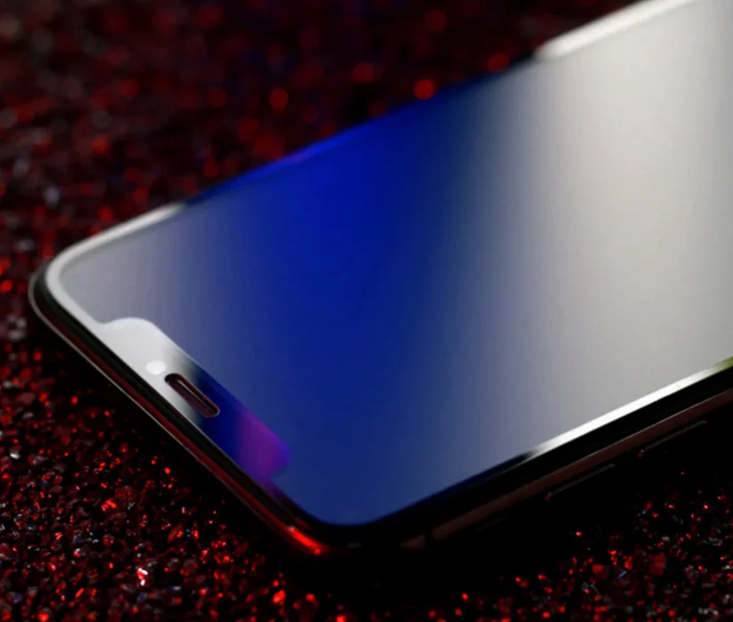 Apple iPhone 12 Pro Max (6.7) Ekran Koruyucu Fiber Tam Kaplayan Nano - Siyah