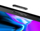 Apple iPhone 12 Pro Max (6.7) Kırılmaz Cam Ekran Koruyucu Anti-Dust Ahize Toz Önleyicili