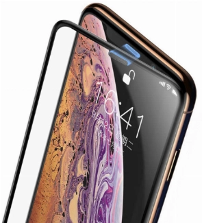 Apple iPhone 12 Pro Max (6.7) Kırılmaz Cam Ekran Koruyucu Anti-Dust Ahize Toz Önleyicili