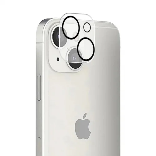 Apple iPhone 13 (6.1) Kamera Lens Koruyucu Tempered Cam Şeffaf CL-05