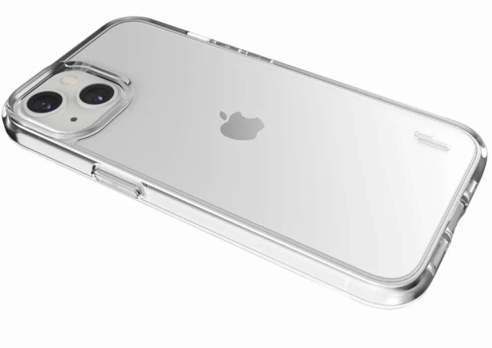 Apple iPhone 13 (6.1) Kılıf Roar UR Pure Şeffaf Hybrid Kapak