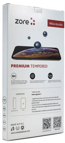 Apple iPhone 13 (6.1) Ekran Koruyucu Premium Toz Önleyicili Rika Glass Kırılmaz Cam 