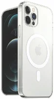 Apple iPhone 13 Pro (6.1) Kılıf MagSafe Wireless Şarj Kapak Köşeleri Airbag - Şeffaf