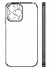 Apple iPhone 13 Pro (6.1) Kılıf Renkli Esnek Kamera Korumalı Silikon G-Box Kapak - Siyah