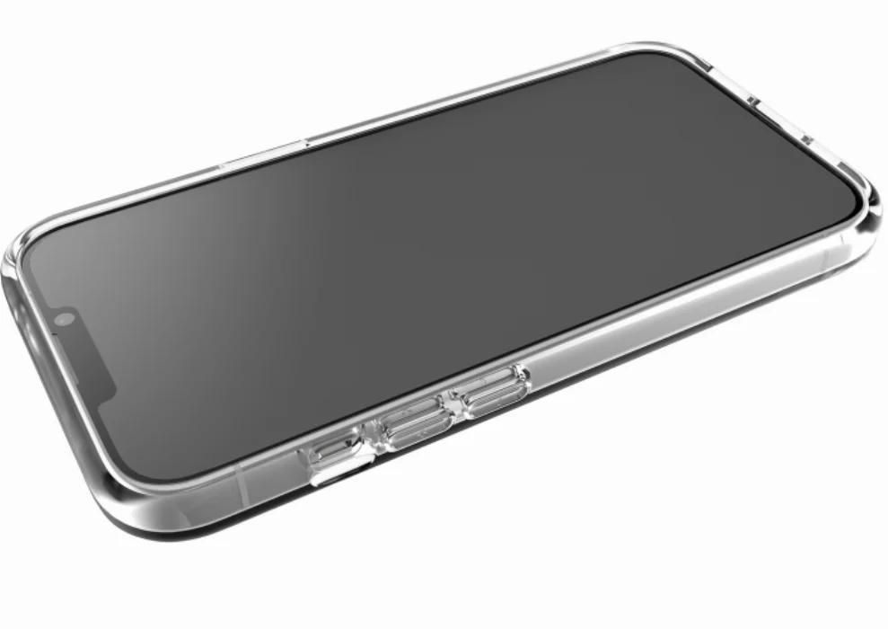 Apple iPhone 13 Pro (6.1) Kılıf Roar UR Pure Şeffaf Hybrid Kapak