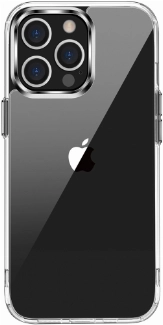 Apple iPhone 13 Pro (6.1) Kılıf Zore Forst Silikon Kapak TPU PC Malzeme 0.4mm - Şeffaf