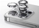 Apple iPhone 13 Pro Casebang Gem Kamera Lens Koruyucu - Gümüş