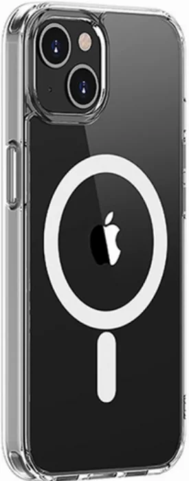 Apple iPhone 13 Pro Max (6.7) Kılıf Şeffaf Magsafe Wireless Özellikli Kapak