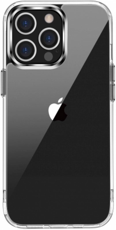 Apple iPhone 13 Pro Max (6.7) Kılıf Zore Forst Silikon Kapak TPU PC Malzeme 0.4mm - Şeffaf