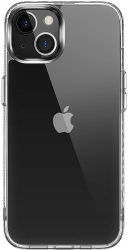 Apple iPhone 14 (6.1) Kılıf Zore Forst Silikon Kapak TPU PC Malzeme 0.4mm - Şeffaf