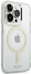 Apple iPhone 14 Pro (6.1) Kılıf TUMI Magsafe Şarj Özellikli Airbag Tasarımlı Kapak - Şeffaf