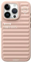 Apple iPhone 14 Pro Max (6.7) Kılıf Mat Renkli Tasarım YoungKit Original Serisi Kapak - Pembe