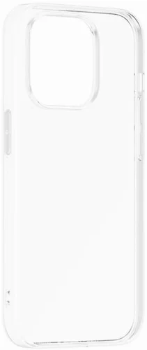 Apple iPhone 14 Pro Max (6.7) Kılıf Airbagli Şeffaf Darbe Emici Silikon Tasarımlı Recci Clarity Serisi Kapak - Şeffaf