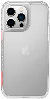 Apple iPhone 14 Pro Max Kılıf SkinArma Şeffaf Airbag Tasarımlı Saido Kapak - Şeffaf