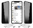 Apple iPhone 15 (6.1) Karartmalı Hayalet Ekran Koruyucu Tam Kaplayan Kor Privacy Kırılmaz Cam - Siyah