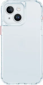 Apple iPhone 15 Kılıf SkinArma Şeffaf Airbag Tasarımlı Saido Kapak - Şeffaf