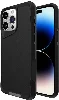 Apple iPhone 15 Pro (6.1) Kılıf Standlı TPU Kenarları Esnek Mat T-Max Kapak - Siyah