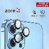 Apple iPhone 15 Pro (6.1) Lens Kamera Koruyucu Parmak İzi Bırakmayan Anti-Reflective CL-12 - Füme