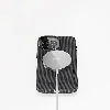 Apple iPhone 15 Pro (6.1) Kılıf Recci Machinist Serisi Magsafe Şarj Özellikli Magnetik Karbon Kapak - Gri