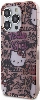 Apple iPhone 15 Pro Max (6.7) Kılıf Hello Kitty Orjinal Lisanslı İkonik Logolu Etiket Graffiti Kapak - Beyaz