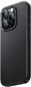 Apple iPhone 15 Pro Max (6.7) Kılıf Magsafe Şarj Özellikli Benks Vintage Leather Kapak - Siyah