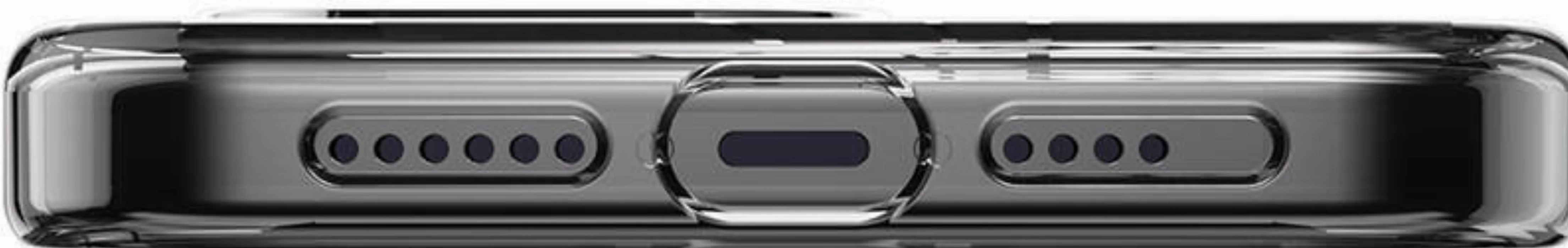Apple iPhone 15 Pro Max Magsafe Şarj Özellikli Çift IMD Baskılı Switcheasy Artist-M Asanoha Kapak - Gri