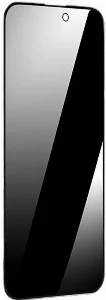 Apple iPhone 15 Pro Recci RSP-A06SP 3D Privacy Shield Temperli Cam Ekran Koruyucu - Gri