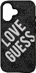 Apple iPhone 16 (6.1) Kılıf Guess Orjinal Lisanslı Big Love Guess Kapak - Siyah