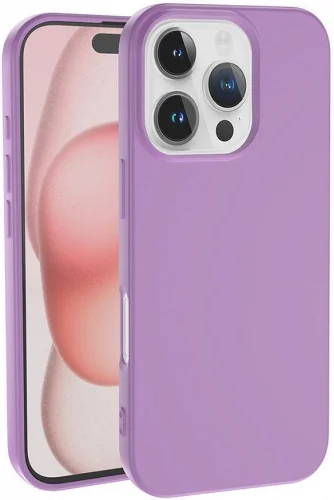 Apple iPhone 16 Pro (6.3) Kılıf İçi Kadife Mat Yüzey LSR Serisi Lüks Kapak - Pembe