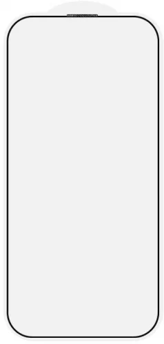 Apple iPhone 16 Pro (6.3) Kırılmaz Cam Tam Kaplayan EKS Glass Ekran Koruyucu - Siyah