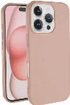 Apple iPhone 16 Pro Max (6.9) Kılıf İçi Kadife Mat Yüzey LSR Serisi Lüks Kapak - Gold