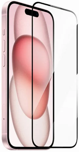 Apple iPhone 16 Pro Max (6.9) Wiwu GT-014 Polimer Oleofobik Kaplama Şeffaf Pürüzsüz Temperli Cam Ekran Koruyucu 25'li Paket - Siyah