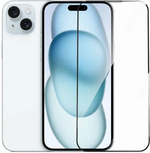 Apple iPhone 16 Pro Max (6.9) Wiwu GT-014 Polimer Oleofobik Kaplama Şeffaf Pürüzsüz Temperli Cam Ekran Koruyucu 25'li Paket - Siyah