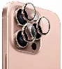 Apple iPhone 16 Pro Max (6.9) Wiwu LG-003 Lens Guard Çizilmeye Karşı Dayanıklı Safir Kamera Lens Koruyucu - Rose Gold