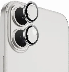 Apple iPhone 16 Wiwu LG-003 Lens Guard Çizilmeye Karşı Dayanıklı Safir Kamera Lens Koruyucu - Gümüş