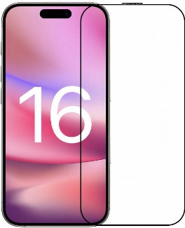 Apple iPhone 16 Zore EKS Cam Ekran Koruyucu - Siyah