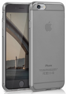 Apple iPhone 6 Plus Kılıf Ultra İnce Kaliteli Esnek Silikon 0.2mm - Şeffaf