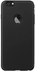 Apple iPhone 7 Kılıf İnce Soft Mat Renkli Esnek Silikon Kapak - Siyah